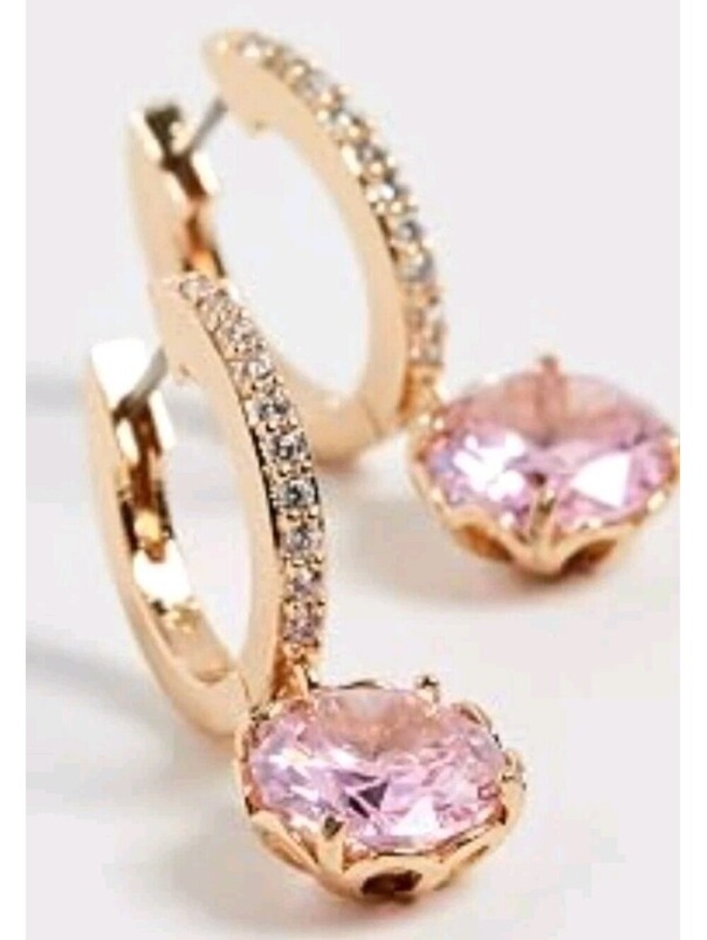 KATE SPADE New York  THAT SPARKLE Gold-Tone Drop Earrings New